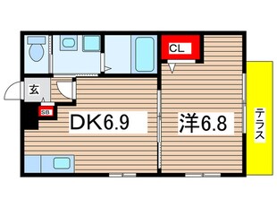 ｶｰｻﾄﾞｲｽの物件間取画像